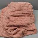 ZIQINPSQ Queen Size Flannel Fitted Sheet - 1 Piece Winter Warm Deep Pocket (15") Bed Sheet, Shrink & Fade Resistant, Hotel Quality, Light Coral