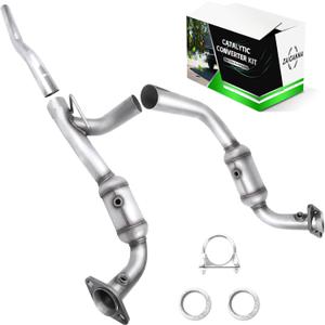 Rear Catalytic Converter Compatible with 2008 2009 2010 2011 2012 Jeep Liberty V6 3.7L,2008-2011 Dodge Nitro V6 3.7L,Replace No.50564, 645830, Direct-fit(EPA Compliant)