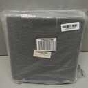 Woven Wicker Storage Baskets 2Pack, 11x11 Handwoven Paper Rope Organizer Bins, Foldable Cube Storage Cubes with Builtin Handles for Shelves and Closet Organization(Classic Black)