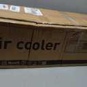 Evaporative Air Cooler, 3-in-1 Portable AC Tower Fan Air Conditioner with 4 Modes & 3 Speeds, 24H Timer, Remote 60°Oscillating Tower Fan, Quiet Swamp Cooler, Tower AC for Bedroom Office, 36inch, Black