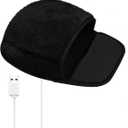 USB Heated Mouse Pad Hand Warmer Ergonomic Heating Gaming Mouse Pad Mat with Wrist Rest for Office Home Computer Laptop Non-Slip Rubber Small Desk Mousepad Christmas Winter Warm Gift