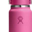 Hydro Flask Micro Bottle - Insulated Mini Leak Proof Flask for Purse or Pocket in 6.7 Oz Reef Pink