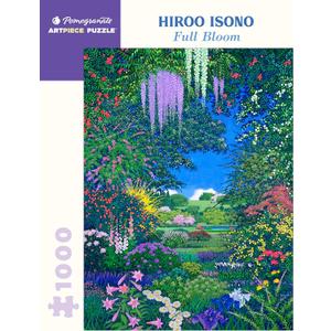 Pomegranate 1000-Piece Jigsaw Puzzle for Adults, Hiroo Isono's Full Bloom, Matte Finish, Snug Fit