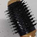 6 in 1 Hair Dryer Brush, Foldable Blow Dryer Brush with Wrap Curler, Detachable Air Hair Styler Curling, Drying,Volumizing, Straightening, Negative Ionic Hair Dryer with Diffuser, Hair Styling Tools (Black)