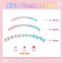 Zefy 40 Colors Resin Jelly Rhinestones for Bedazzling, 4mm 19000 Pcs Flatback Gems for Crafting, Bedazzling Kit with 3Pcs B7000 Glue for Clothing Shoes Nail Book Diamond Art
