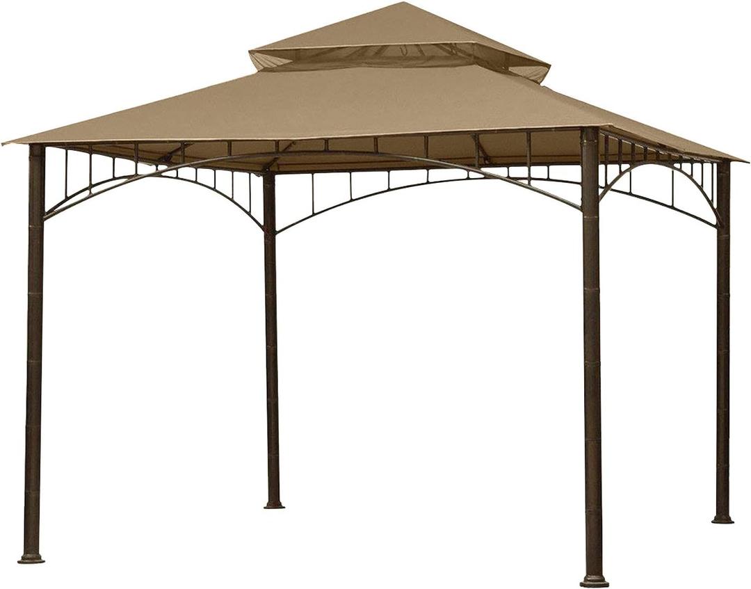 ABCCANOPY Replacement Top for L-GZ136PST Brown