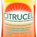 CITRUCEL Fiber Powder for Occasional Constipation Relief, Methylcellulose Fiber Powder, Orange Flavor - 30 Ounces