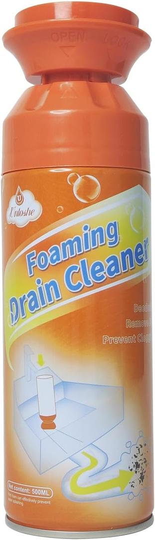 Drain Cleaner, Foam Drain Cleaner, Drain Foam Cleaner, Sink Drain Cleaner, Foam Cleaner for Kitchen Drain, Washbasin, Sinks, Tubs (1 PCS)