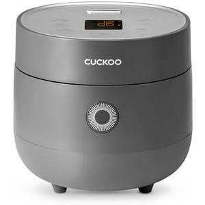 CUCKOO Rice Cooker 3 Cup Uncooked / 6 Cup Cooked, Modern Fuzzy Logic Rice Cooker Small with Delay Timer & Keep Warm Setting, Versatile Food Steamer for Cooking, Non-Stick Inner Pot, Gray (CR-0375FG) CUCKOO Rice Cooker 3 Cup Uncooked / 6 Cup Cooked, Modern Fuzzy Logic Rice Cooker Small with Delay Timer & Keep Warm Setting, Versatile Food Steamer for Cooking, Non-Stick Inner Pot, Gray (CR-0375FG)