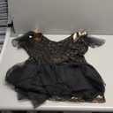 Women Vintage 1920s Gatsby Flapper Evening Party Dress V Neck Art Deco Sequins Mermaid Hem Cocktail Formal Long Maxi Gown (Large, Black + Gold)