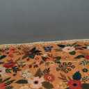 Garvee Home Non-Shedding 5x7 Area Rug Boho Floral Rug Non Slip Low Pile Machine Washable Stain Resistant Large Rugs for Living Room, Bedroom, Farmhouse, Dining Room, Kids Playroom, Pink