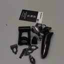 Electric Shaver Razor for Men Rechargeable 100% Waterproof Rotary for Shaving with Nose Trimmer Sideburns Trimmer Face Cleaning Brush