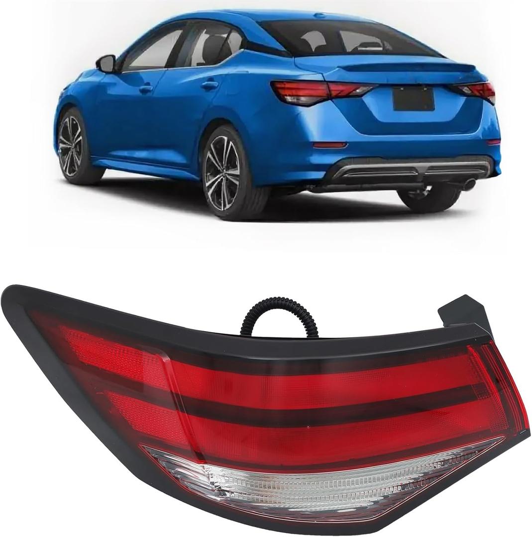labwork Left Side Outer Tail Light Replacement for Nissan Sentra 2021-2023