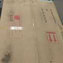 Koonmi Bathroom Mirror for Wall, 30"x40" Black Bathroom Mirror for Over Sink, Shatterproof Tempered Glass Vanity Mirror with Anti-Rust Aluminum Alloy Frame, Hang Horizontally or Vertically