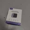 Syntech Airplane Bluetooth Transmitter Receiver for Airpods or Headphones, LED Display Dual Pairs Low Latency Wireless Bluetooth 5.3 Audio Adapter with Extra Dual 3.5mm AUX Adapter for Flight Car (White)