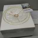 Oneach 62" Gold Floor Lamp for Living Rooms Tall Arc Standing Lamps for Bedrooms Industrial Corner Nursery Girls Kid Vintage MidCentury Modern Reading Light Office Antique Brass Shade Lantern