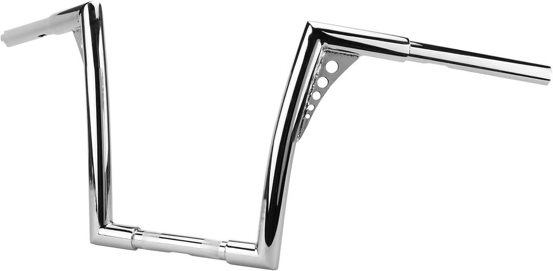 14" Rise Handlebar Ape Bar 1-1/4" Motorcycle Handle Bar Replacement for Harley Davidson Sportster 1984-2022 Road King 1994-2022 Road Glide 1998-2013 Softail 1984-2024 Dyna 1993-2017, Chrome