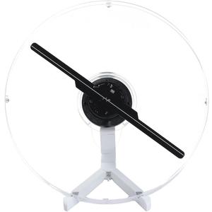 3DHologramFan with Cover,Projector HD LED Advertising Display with Remote and Bluetooth and WiFi,1500+ Video Library and for Business,Bar,Halloween (34CM 3DHologramFan with Cover)