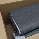 BENECREAT 118x15.75 Inch Dark Gray Felt Fabric Sheet Nonwoven Felt Roll Padding Felt Fabric for Cushion, DIY Craft, Patchwork Sewing, 0.9mm Thick