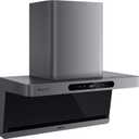 F1 16m/s Range Hood 30 Inch Wall Mount Non Make-Up Air Needed | 16m/s High-Velocity Source Capture, Filter-Free, 59dB Quiet BLDC Motor, App & Alexa, Gesture Control, Soft LED Light
