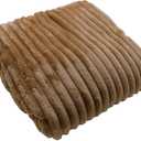 Soft Bean Bag Chair Cover No filler Sofa Cover Storage Bean Bag Cover Organizing Children Plush Toys (Khaki, Large)