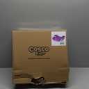 Cosco Topside Backless Booster Car Seat, Lightweight Booster Seats for Cars 40-100 lbs, Backless Booster Seat for Car, Grape