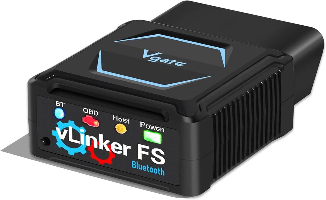 Vgate vLinker FS Bluetooth OBD2 Diagnostic Scan Tool, OBDII Car Code Reader for iOS, Android & Windows