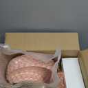 LIYH 210 Pcs Pink and Gold Scalloped Plastic Plates - Disposable Dinnerware Set, Include Gold Plastic Silverware, Pink Plates and Napkins Party Supplies for Birthday Wedding