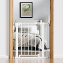 Babelio 26-31 in Baby Gate for Stairs, PressGuard Pet Gate with Wide Door