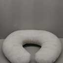 Boppy Bare Naked Original Nursing Pillow, Pillow Only, Cover Sold Separately, Ergonomic Nursing Essentials for Breastfeeding and Bottle Feeding, with Firm Fiber Fill