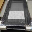 Vinyl Basement Hopper Window, Bathroom Window 32" x 18" Black