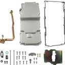 GXYWADY Engine Oil Pan Kit Ls 0il Pan Kit 302-2 Low Profile Replacement for Camaro Firebird Ventura Nova F-Body G-body A-body LS1 LS2 LS3 6.2L 6.0L 5.3L 4.8L
