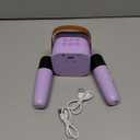 Mini Karaoke Machine for Kids, 2025 TOP Toys Christmas Birthday Gifts Ideas for Girls Ages 4, 5, 6, 7, 8, 9, 10, 12+ Years Old, Portable MP3 Player with 2 Wireless Mics for Party