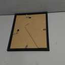 upsimples 8x10 Picture Frame, Display Pictures 5x7 with Mat or 8x10 Without Mat, Wall Hanging Photo Frame, Black, 1 Pack