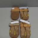 QUMY Dog Shoes for Large Dogs, Medium Dog Boots & Paw Protectors for Winter Snowy Day, Summer Hot Pavement, Water-Resistant in Rainy Weather, Outdoor Walking, Indoor Hardfloors Skid-Resistant Sole, Size 7