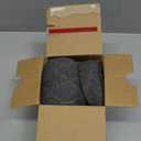 Cozyhealth 3.1" H Small Cervical Roll Pillow, Medium Soft Memory Foam Neck Round Pillow Cylinder Bolster Pillow for Sleeping, Round Neck Support for Bed, Legs, Back and Yoga (Grey, Small - 3.1" H)