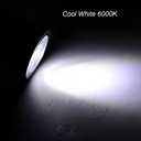 5W Wall Mounted Reading Light Flexible Gooseneck LED Sconce Lamp with Plug & Switch for Bedroom, Office, Workbench, Studio (03 Silver Cool)