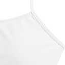 ZAFUL Women's High Waisted Bikini Set Crisscross Tankini Swimsuit Tummy Control Ruched Bathing Suit (S)