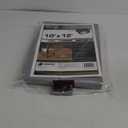 10' x 12' Foremost Tarp 21012 Silver/Brown Dry Top Silver Brown 10-Mil Heavy Duty Reversible Tarp
