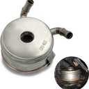 15710-31021 Engine Oil Cooler Compatible with 2007-2015 Lexus RX350, 2007-2016 Toyota Sienna, 2008-2016 Toyota Highlander, Replace # 1571031021 1571031020 15710-31020