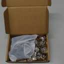 30 Pack Cat7 Cat6A Pass Through Shielded RJ45 Connector Modular Network 50 Gold-Plated Plug for Cat 6, Cat 6A, Cat 7 and Cat 8 with Strain Relief Boots