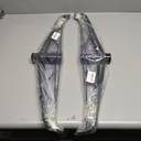 Metal Christmas Tree Stand, Universal Folding Xmas Tree Stand 15.7 Inch Replacement Tree Stand Base for 3 Ft to 6 Ft Christmas Artificial Trees Fake Tree, Green, Pack Of 2