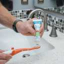 Dr. Brown's Toddler Toothbrush, Dinosaur, Green and Orange, 2-Pack