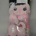 OUOZZZ Soft Baby Doll 10" - Asian Doll First Birthday Toys for 1 Year Old Girl, Ideal 1 Year Old Girl Gifts & Baby Girl Gifts, Snuggle Buddy for Infants Pink Straps Black Hair, B-bandeau Pants