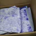 RELEANY Washable 9'x12' Abstract Area Rug for Living Room Purple
