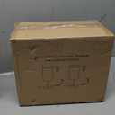 Set of 2 Touch Control Table Lamps with 2 USB Charging Ports&AC Outlet, 3-Way Dimmable Bedside Nightstand Lamps with White Fabric Lampshade for Reading, Bedroom, Living Room, A19 LED Bulbs Included