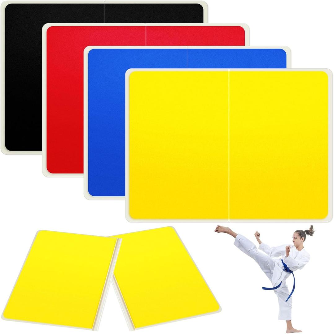 Jecery Rebreakable Punching Board Rebreakable Boards Martial Arts Taekwondo Karate Ninja Training Practice EVA Boxing Equipment Karate Breaking Board for Christmas Adults Gifts