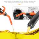 SCUARI Fuel Transfer Pump,Gas Siphon,Portable Power Battery Pumps,2.4 GPM Electric Battery Powered Water Pumps with Adjustable Flow Control,Used for Transporting Gases,Light Oils,Kerosene,Diesel