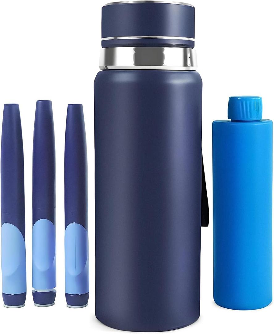 Insulin Cooler Travel Case for 3-6 pens, TSA Approved Medication Cooler for Travel Diabetes Travel Case Refrigerated Medicine Travel Case with Gel Ice Pack for Insulin Pens & EpiPen