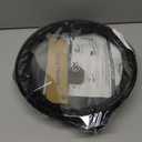 Vinchef Nonstick Deep Frying Pan Saute Pan with Lid, 12in/5.5Qt Fry Pan, German 3C+ Ceramic Coating Technology, Heat Indicator, Induction Compatible (Black)